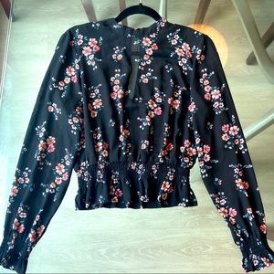 Floral Tie Waist Shirt 🌸